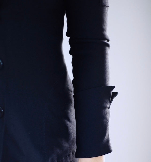 Classic Brigade Chef Coat - Black
