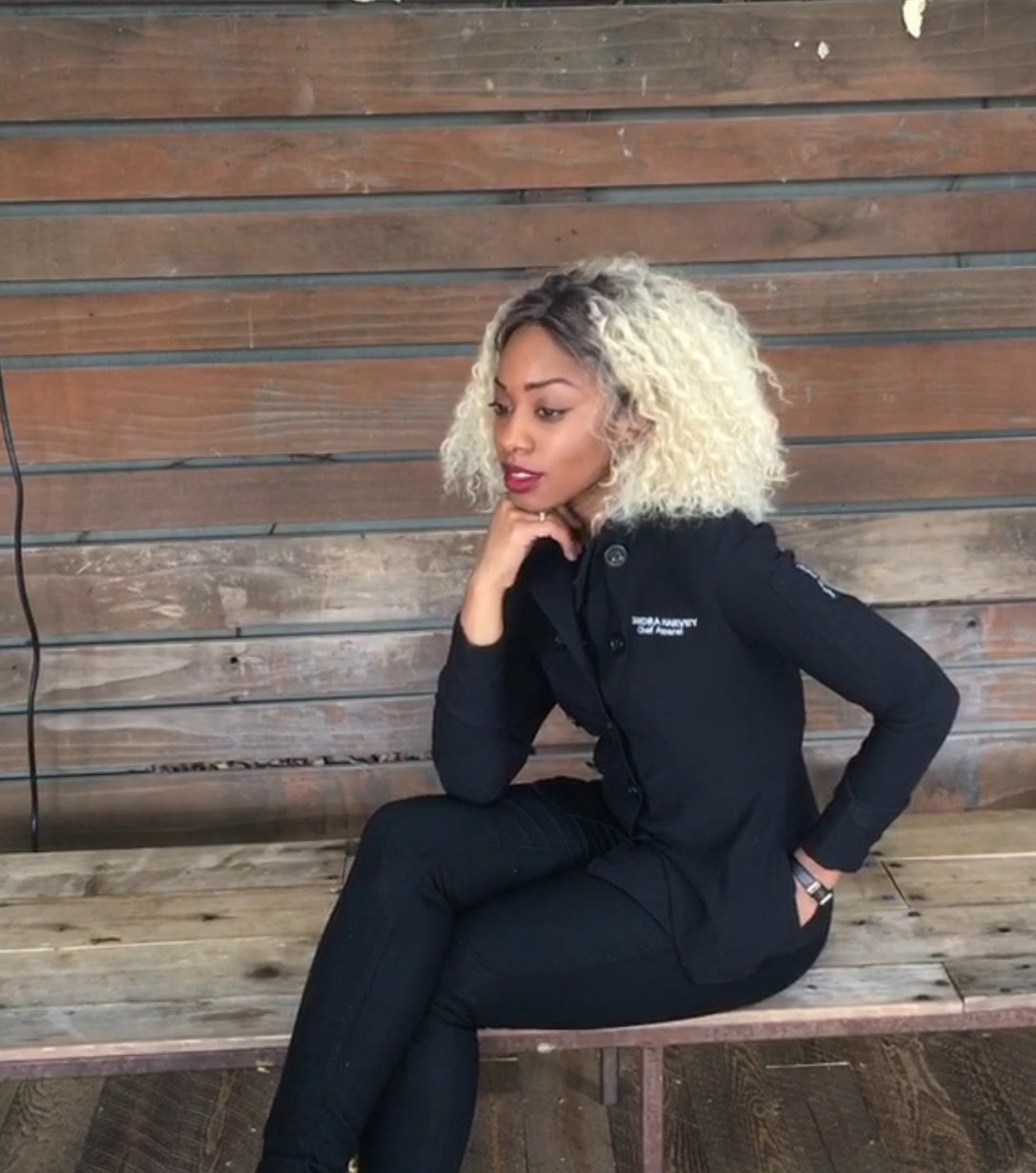 Classic Brigade Chef Coat - Black