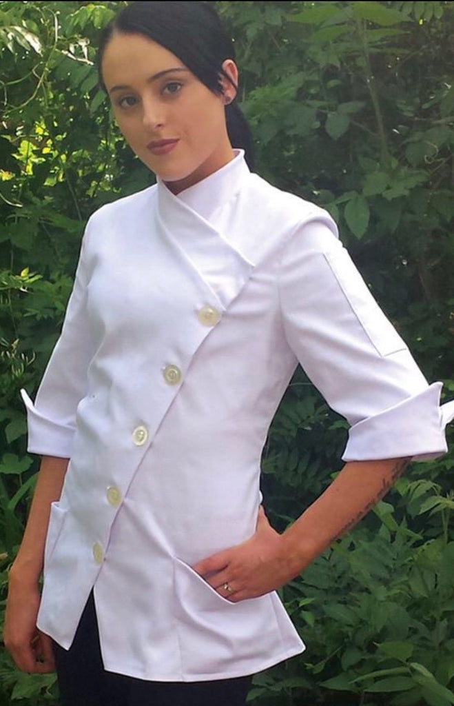 Yasmeen Chef Coat - White